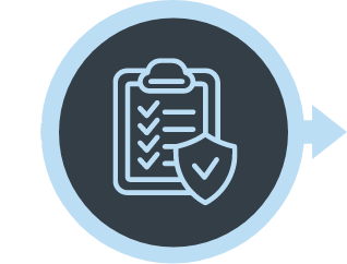 Checklist and Shield Icon